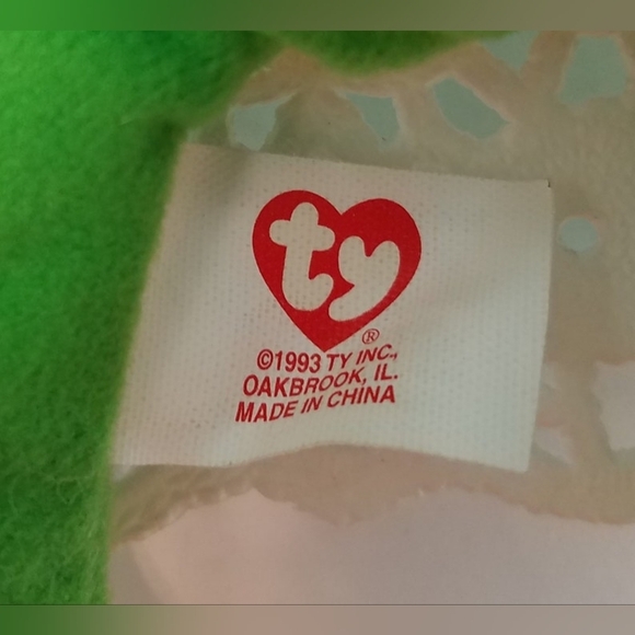 Smoochy the Frog -  TY Teenie Beanie Baby - Picture 10 of 10